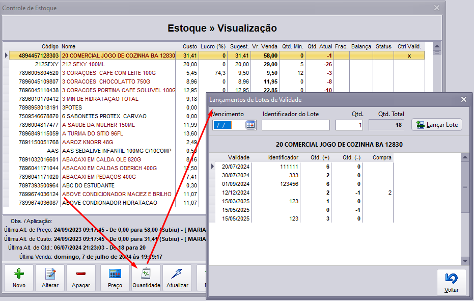 Controle de Lotes de Validade – Manual Online - Fênix Aplicaivos